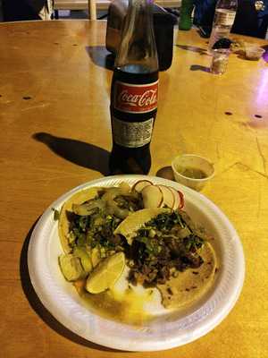 Tacos and Mexican soda from Alley Tacos